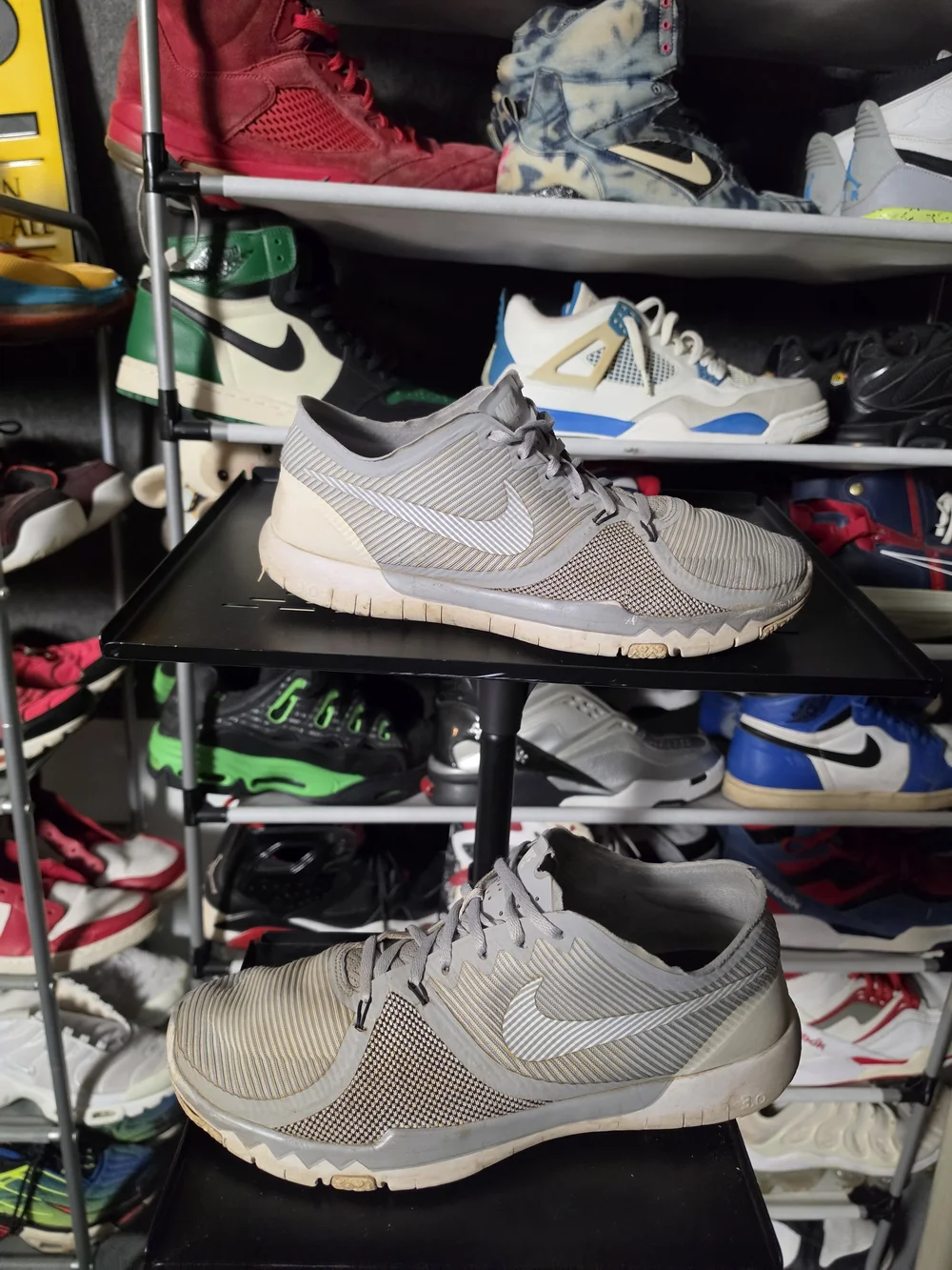 🔥 Nike Free 3.0 Men's Size 11 Light Gray Athletic Training Shoes